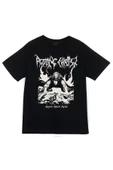 fame-stoned Rotting Christ Baskılı Unisex %100 Pamuk Siyah T-shirt thumbnail 1