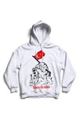 fame-stoned  Tek Yürek Türkiyem Baskılı Kapşonlu Sweatshirt - 1