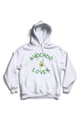 fame-stoned  Avocado Lover Baskılı Kapüşonlu Sweatshirt - 1