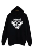 fame-stoned  Behemoth Baskılı Sweatshirt - 1