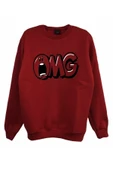 fame-stoned Omg Baskılı Sweatshirt - 1