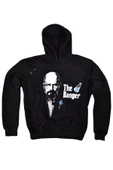 fame-stoned  Breaking Bad Baskılı Unisex %100 Pamuk Siyah Sweatshirt - 1