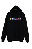 fame-stoned  Travis Scott Astroworld Baskılı Sweatshirt - 2