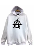 fame-stoned  Anarchy Baskılı Sweatshirt - 1