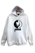 fame-stoned  Pitbull Baskılı Sweatshirt - 1