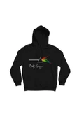 fame-stoned  Pink Floyd Baskılı Kapşonlu Sweatshirt - 1