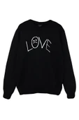 fame-stoned  Lıl Peep Baskılı Sweatshirt - 1