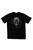 fame-stoned  Dimmu Borgir Baskılı Unisex %100 Pamuk Siyah T-shirt - 1
