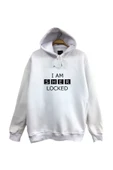 fame-stoned  Sherlock Holmes Baskılı Kapüşonlu Sweatshirt - 1