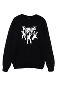 fame-stoned  Tommy Boy Baskılı Sweatshirt - 1