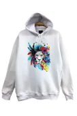 fame-stoned  Aslan Baskılı Sweatshirt - 2