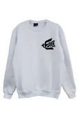 fame-stoned Peace Kuş Baskılı Sweatshirt - 1