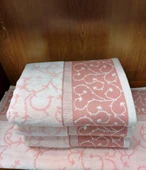 Özdilek 2li Kdf Pamuk El-Yüz Havlusu (50x90)-Jalen Pembe thumbnail 1