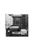 MSI B760M Project Zero Wi-Fi Intel LGA1700 DDR5 Micro ATX Anakart - 1