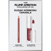 L'Oréal Paris Plump Ambition Hyaluron Lip Oil Besleyici ve Nemlendirici Dudak Parlatıcısı - 490 Berry Jolie - 9