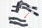 Kraftvoll 10032419  Kalorifer Hortumu Plastik Parça Hariç Transit V184 2.4tdcı 04-05 Yc1h18d489ag - 1