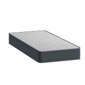 Mobpazar Helena Baza Başlık+Ortopedik Yatak Seti 90X190 cm Antrasit Renk Tek Kişilik S&uumlper Set - 5