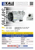 Kale 349795  KLİMA KOMPRESÖRÜ P308-P5008-P3008-RCZ-PARTNER-BERLING - 1