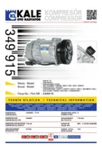 Kale 349915  KLİMA KOMPRESÖRÜ A3 1.6-1.8 T 1.9 TDI (96-03)IBIZA II - 1
