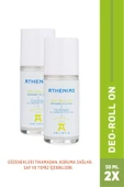 ATHENİAS 2'li Athenias Bergamot & Citrus Deodorant Roll On Koltuk Altı Tıkamaz Aluminyum Içermez 50 ml - 1