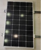 Güneş Paneli Montaj Aparatı 1 Panel İçin 110 cm 2 Adet Profil 4 Adet Klemp - 4