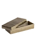 LINER GOLD BUYUK DIKDORTGEN KUTU 30X13X8 CM - 2