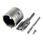 Gfb Elmaslı Beton Delme Panç 75mm Adaptörlü - 1