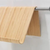 IKEA VIVALLA Tablet Telefon Standı Desteği 26x17 cm Bambu - 3