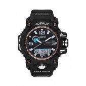 Joefox Digital & Analog Unisex Kol Saati Jf1523 (Siyah) - 1