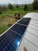 Güneş Paneli Montaj Aparatı 2 Panel İçin 6 Adet 30 cm Profil 6 Adet Klemp - 7