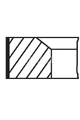 Mahle 00531N2 00 Segman 88.50mm 0.50 Sprinter215cdı 313cdı 513cdı 515cdı 2.2d 06- Om646.980/986 vUyumlu - 1