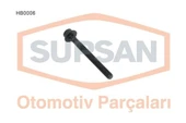 Supsan HB0006 Hb0006 Silindir Kapak Saplaması 10 Adet Palio Bravo Marea Doblo 1.6 16v Tork Motor 7758731 10x - 1