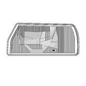 Ayfar C11408 Far Cam Sol Skoda Favorit Formen - 1