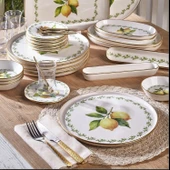 Fecra Lemone 35 Parça Gold Fileli Kahvaltı Seti - 2