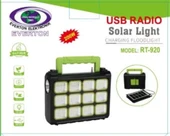 Everton Rt-920 Şarjlı 200w Solar Panelli Projektör (Radyolu) - 1