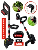 Germany Style Rapco Tek Akülü Kenar Kesme Ot Çim1000 Biçme Tırpan Makinesi Şarjlı - 1