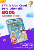 Altın Çocuk Dergisi Yurtiçi Abonelik - Yıllık - 1