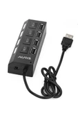 HUB ANAHTARLI 4'LU USB - 2
