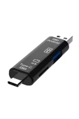 BİLİŞİM BURADA ZR824 TYPE-C 3 İN 1 OTG SMART CARD READER - 1
