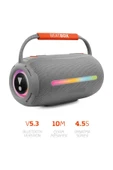 Led Işıklı Suya Dayanıklı Beatbox Ses Bombası Usb Sd Aux Fm Radyo Bluetooth 5.0 Hoparlör PeakBox - 2