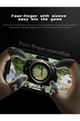 Memo E Spor PUBG Mobil Oyun Parmaklık Eldiveni Hassas Dokunma Karbon Fiber Kumaş 2 Adet 1 Çift - 6