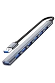 BİLİŞİM BURADA ZR281 ADS 303/A USB 7 PORT METAL USB HUB - 1