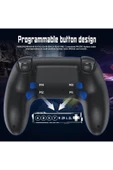 Ps4/pro/slim/pc Uyumlu Kablosuz Oyun Kumandası | Çift Titreşimli | 6 Eksenli Jiro Sensör | Touchpad - 5
