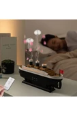 Titanic Gemi ModeliHava Nemlendirici Uçucu Yağ Difüzörü Denizanası Duman Halkası Sprey AROMA YAYICI - 1