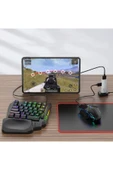 Bilişim Burada 5in1 BT5.3 PUBG Mobil Oyun Kiti Klavye Mouse Dönüştürücü Seti Gamer Aksesuar - 1