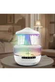 Mantar Yağmur Damlası Nemlendirici Gece Lambası + Bluetooth Hoparlör - 1
