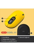 2.4G Kablosuz+Bluetooth V5.0 Çift Mod ULTRA SESSİZ POP Mouse - 5