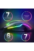 Onikuma Cw905 Rgb Oyuncu Mouse 6400dpi Gaming Oyuncu Mouse - 2