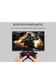 X3 Bluetooth Kablosuz Oyun Kolu Gamepad Telefon Tutucu Stand - 4