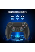 Ps4/pro/slim/pc Uyumlu Kablosuz Oyun Kumandası | Çift Titreşimli | 6 Eksenli Jiro Sensör | Touchpad - 8